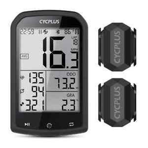 GPS Bicycle Computer Cycling IPX6 Waterproof Wireless Odometer Speedometer