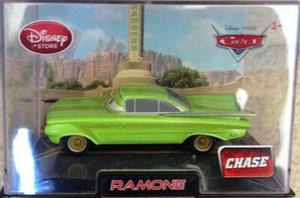 Disney Store Cars 2 Die Cast Collector Case Lime Green Ramone Chase NEW - Picture 1 of 1