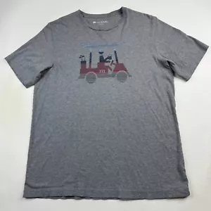 Travis Mathew Herren Large grau 100 % Pima Baumwolle Golfwagen Bier Logo T-Shirt - Bild 1 von 8
