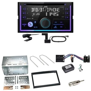 JVC KW-DB95BT Bluetooth Digitalradio Einbauset für Peugeot 307 Citroen C2 C3 - Bild 1 von 1