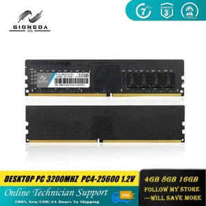 Gioneda DDR4 RAM 8GB/16GB/32GB 3200MHz for Gaming Series Udimm DDR4 for Desktop - Picture 1 of 8