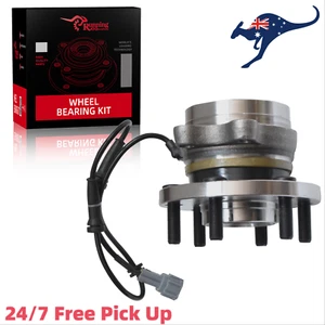 FRONT WHEEL BEARING HUB For NISSAN NAVARA D40 4WD WITH ABS 2005-15 THAI BUILT - Picture 1 of 4