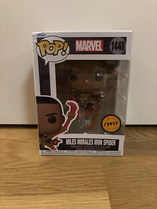 Marvel Funko POP! Animation Vinyl Figur Miles Morales Iron Spider (1448) (Chace) - Bild 1 von 3