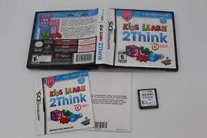 New ListingKids learn to Think A+ Edition Nintendo Ds - Complete Cib Weird Htf Us Seller