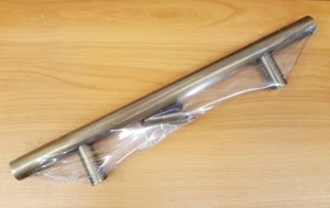 Solid Brass Door Handle Pull T Bar Straight Vintage Hand Home Entrance Hardware - Picture 1 of 9