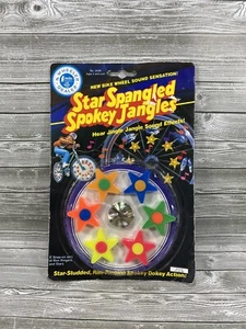 Neu Vintage 1989 The Wheeler Händler Fahrrad Rad Stern Spangled Spokey Jangles - Bild 1 von 5