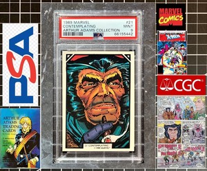 1989 Marvel Comic Images Arthur Adams - PSA 9 MINT - #21 Wolverine - LOW POP