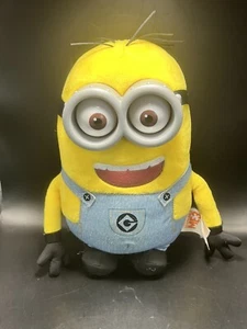 Despicable Me 2 Minion Dave Plush Talking Pop Out Light Up Eyes Stuffed Toy 11" - Picture 1 of 5