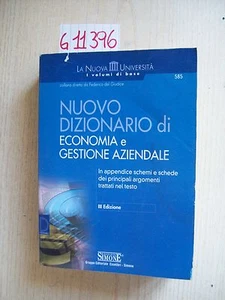 NUOVO DIZIONARIO DI ECONOMIA E GESTIONE AZIENDALE - EDIZIONI SIMONE - 2004 - Foto 1 di 1