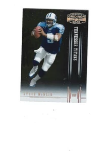 Donruss Gridiron Gear 2005 holofo de plata #90 Steve McNair/250 Titans - Imagen 1 de 2