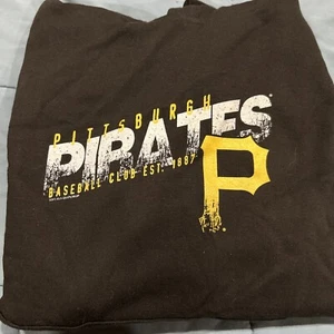 NWT Soft as a Grape Pittsburgh Pirates Baseball Hoodie Sweatshirt Boys XL 18-20 - Picture 1 of 4