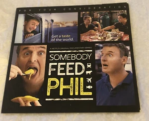 2018 NETFLIX SOMEBODY FEED PHIL EMMY FYC DVD RARE PROMO OUT OF PRINT - Picture 1 of 6