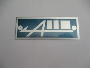Typenschild Renault Alpine türkisblau - Picture 1 of 1