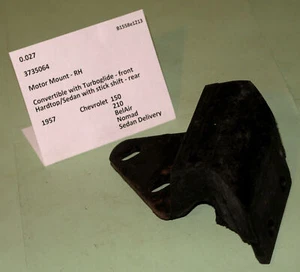 1957 Chevrolet 150 210 BelAir Nomad NOS motor mount 3735064 - Picture 1 of 4