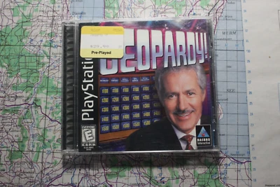 PS1 Play Station 1 - Game - Jeopardy! (Complete) - Image 1 of 3