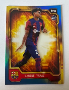 Lamine Yamal RC Rookie /150 Gold Drip Topps Barcelona Team Set - Bild 1 von 2