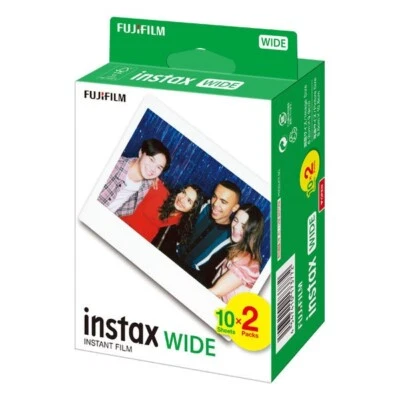 富士フイルム インスタントフィルム instax WIDE 10枚×2パック INSTAX WIDE WW2 1箱（20枚入） - Image 1 of 2