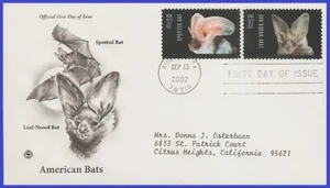 USA5 #3662 ADDR PCS ARTCRAFT FDC STR2  Leaf-nosed Bat s/a - Picture 1 of 1