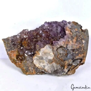 Gema de amatista natural superior de 13,5 libras Uruguay racimo de cristal geoda espécimen de curación - Imagen 1 de 8