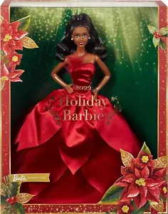 Muñeca Barbie Signature 2022 Vacaciones Marrón Oscuro Pelo Ondulado Afroamericano - Imagen 1 de 5