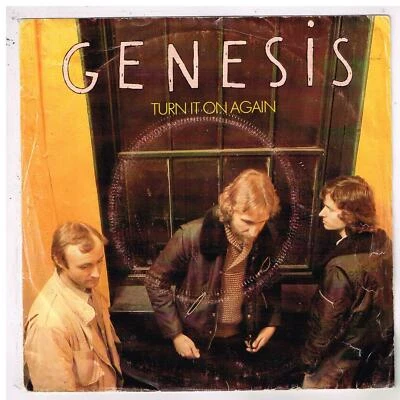 GENESIS     Turn it on again      7" 45 tours SP  - Photo 1/4