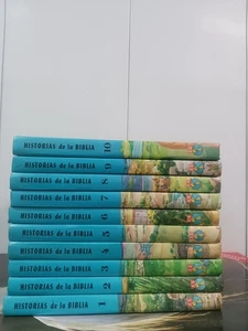Las Bellas Historias De La Biblia 1-10 Complete Set Maxwell - Picture 1 of 17