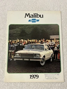 Original 1979 CHEVROLET MALIBU SALES BROCHURE Ad Catalog - Picture 1 of 11
