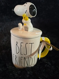 Rae Dunn Peanuts Snoopy Sammeltasse mit Deckel - Bild 1 von 12