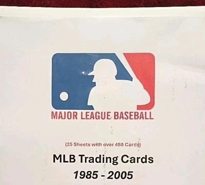 MAJOR LEAGUE BASEBALL TRADING CARD COLLECTION - 1985- 2005 - 430 ct - Image 1 of 2