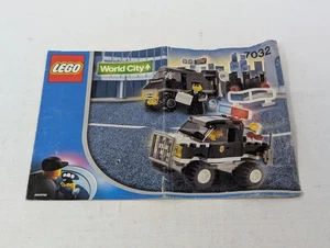2003 LEGO City-Highway Patrol and Undercover Van - Manual Only - 7032 - Picture 1 of 1