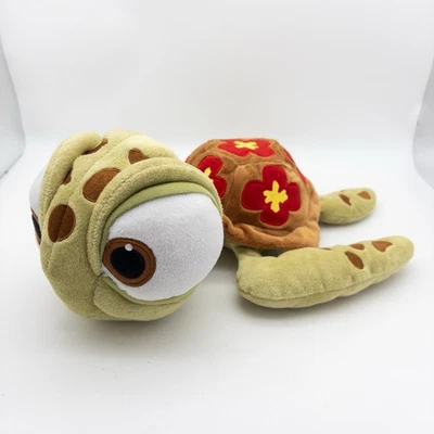 Disney Store Peluche 12” Tortuga Chorro Peluche Buscando a Nemo Verde Marrón Foto 1 de 4