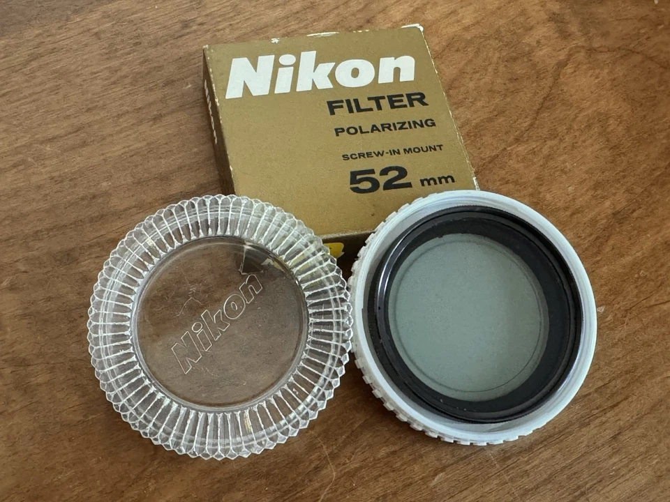 Nikon 52mm Linear Polarizer for manual focus lenses Polarizing Filter in box - Image 1 of 1