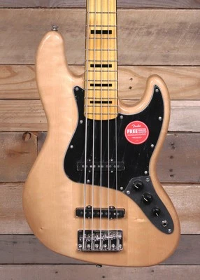 Bajo Jazz Squier Classic Vibe años 70 V 5 cuerdas natural Foto 1 de 4