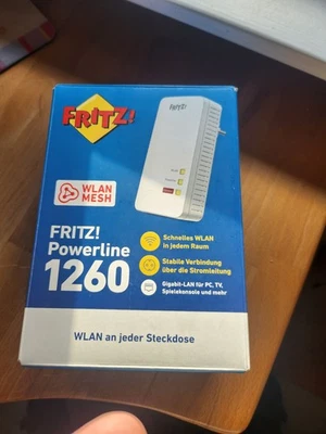 FRITZ! Powerline 1260 Single-Adapter - Bild 1 von 4