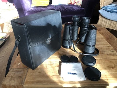 Vintage Minox 12x50 Field Binoculars with Original Case and Coated Optics - Image 1 of 4