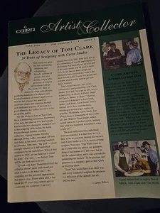 TOM CLARK GNOME LITERATURE, ARTIST & COLLECTOR BOOKLET V1 Issue#2, FALL 1998 - Picture 1 of 4