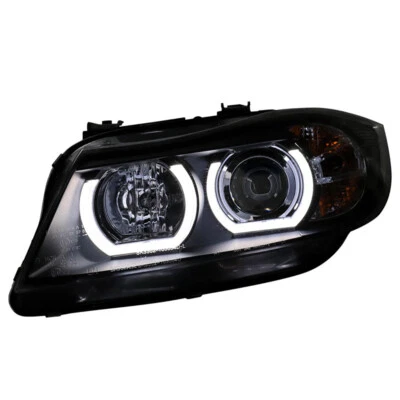 For BMW E90 Headlight Assemblies 2005-2012 HID Xenon Beam Projector LED DRL - Image 1 of 4
