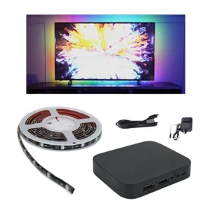 Smart LED TV Backlight Strip Light Cinema Game Kit App Control Music Sync RGBIC - Picture 1 of 10