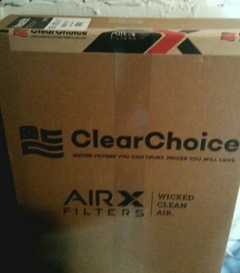 Set of 2 Clear Choice Allergy  Air X Filters MERV 13. Virus Filter 20x25x1  - Picture 1 of 3