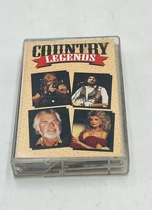 Country Legends Cassette Tape AVM-070C Willie Nelson George Jones Dollly Parton - Picture 1 of 4
