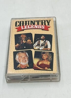 Country Legends Cassette Tape AVM-070C Willie Nelson George Jones Dollly Parton - Image 1 of 4