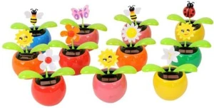 24 Solar Dancing Flowers, Fall, Halloween Party Favor Happy Toy, Assorted Colors - Picture 1 of 1