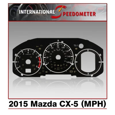 Placa frontal del velocímetro para un Mazda CX-5 2015 (MPH) Foto 1 de 4