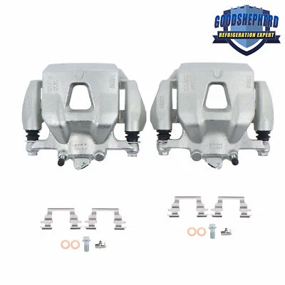 2× Front Brake Caliper w/Bracket For Toyota Camry Lexus ES300 97-01 Avalon 98-04 - Image 1 of 4