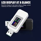 Portable USB Tester with Clear Indicators for Voltage Current and Capacity