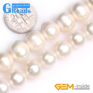 Freshwater Real Pearl Beads Nearly Round Stone Loose Beads Jewelry Making 5mm - Picture 1 of 240