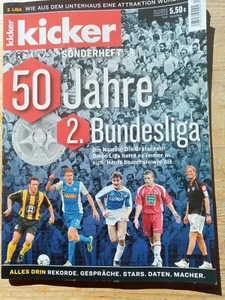 KICKER SONDERHEFT - 50 JAHRE 2. BUNDESLIGA / Gratisversand - Bild 1 von 2