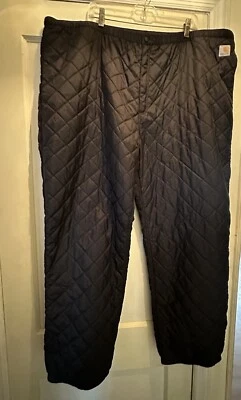 Pantalón Carhartt Hombres 3XL Nylon Acolchado Ligero Base/Prendas Exteriores Negro Cordón Foto 1 de 4