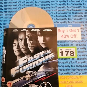 Fast and furious Blu-Ray disc and artwork only. Save £s. - Picture 1 of 1