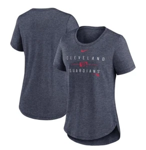 Cleveland Guardians Nike Women's Knockout Team Stack Tri-Blend T-Shirt NWT XL - Picture 1 of 6